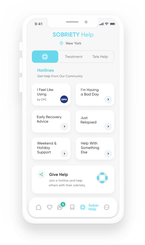 Sobriety Help - Reach out for Sobriety & Recovery Help